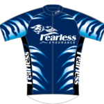 Fearless Endurance Performance Cycling Jersey (Blue)