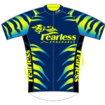Fearless Endurance Performance Cycling Jersey (Blue/Neon)