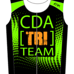 CDA Tri Club Airflow Tri Top (Male Green/Female Green)