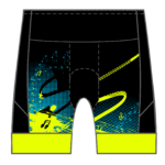 Radioactive Women's GoFierce Tri Short Shorts