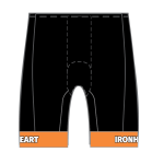 Ironheart Men's/Women's GoFierce Cycling Shorts (Waistband)