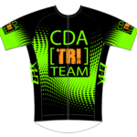 CDA Tri Club GoFierce Aero Tri Jersey (Green)