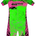 Strive Omni GoFierce Aero Pro-Edition Short Sleeve 1 Piece (Green/Pink)