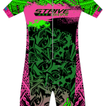Strive Omni GoFierce Aero Pro-Edition Short Sleeve 1 Piece (Black/Pink)