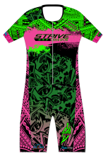 Strive Omni GoFierce Aero Pro-Edition Short Sleeve 1 Piece (Black/Pink)