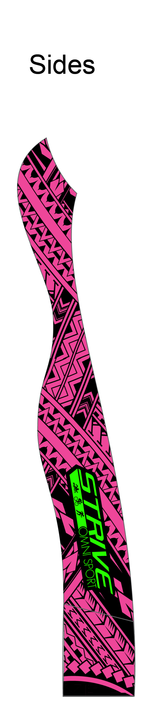 Strive Omni GoFierce Aero Pro-Edition Short Sleeve 1 Piece (Black/Pink) - Image 2