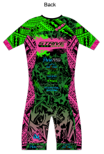 Strive Omni GoFierce Aero Pro-Edition Short Sleeve 1 Piece (Black/Pink) - Image 4