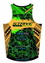 Strive Omni GoFierce Tri Top (Sleeveless) (Black/Orange) - Image 6