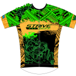Strive Omni GoFierce Pro-Edition Tri Jersey (Black/Orange)