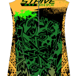 Strive Omni GoFierce Sleeveless 1 Piece (Black/Orange)