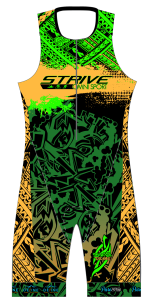 Strive Omni GoFierce Sleeveless 1 Piece (Black/Orange)