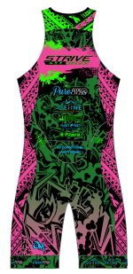 Strive Omni GoFierce Sleeveless 1 Piece (Black/Pink) - Image 3