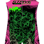 Strive Omni GoFierce Sleeveless 1 Piece (Black/Pink)