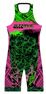 Strive Omni GoFierce Sleeveless 1 Piece (Black/Pink) - Image 5