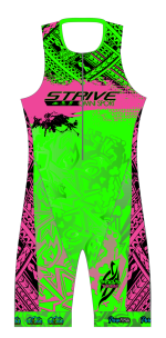 Strive Omni GoFierce Sleeveless 1 Piece (Green/Pink)