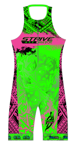 Strive Omni GoFierce Sleeveless 1 Piece (Green/Pink) - Image 5