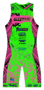 Strive Omni GoFierce Sleeveless 1 Piece (Green/Pink) - Image 4