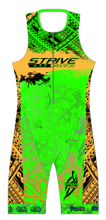 Strive Omni GoFierce Sleeveless 1 Piece (Green/Orange)