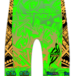 Strive Omni GoFierce Tri Shorts (Green/Orange)