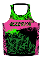Strive Omni GoFierce Tri Top (Sleeveless) (Black/Pink) - Image 4