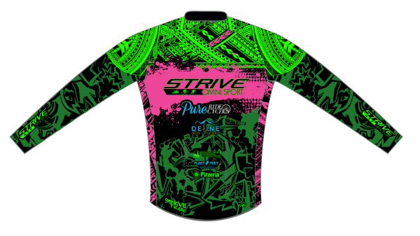 Strive Omni Light Winter Jacket (Black/Pink) - Image 2