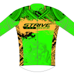 Strive Omni Light Winter Jacket (Green/Orange)