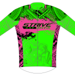 Strive Omni Light Winter Jacket (Green/Pink)