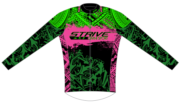 Strive Omni Light Winter Jacket (Black/Pink) - Image 1
