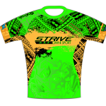 Strive Omni GoFierce Running Tee (Green/Orange)