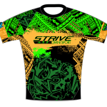 Strive Omni GoFierce Running Tee (Black/Orange)