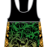 Strive Omni GoFierce Cycling Shorts (Men's/Women's Bibs) (Black/Orange)