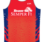 Team Semper Fi GoFierce Running Singlet