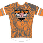 Ironheart GoFierce Pro-Edition Tri Jersey (Orange)